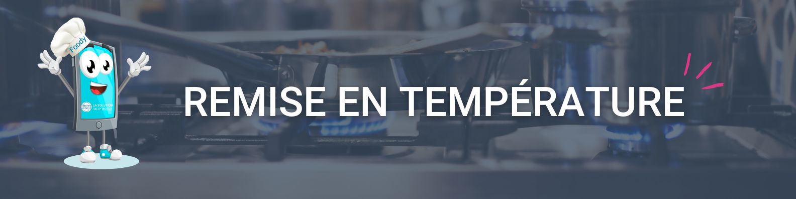 Logiciel HACCP remise en température 