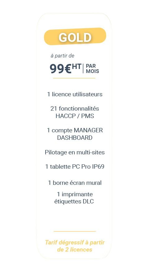 formule logiciel haccp keyfood