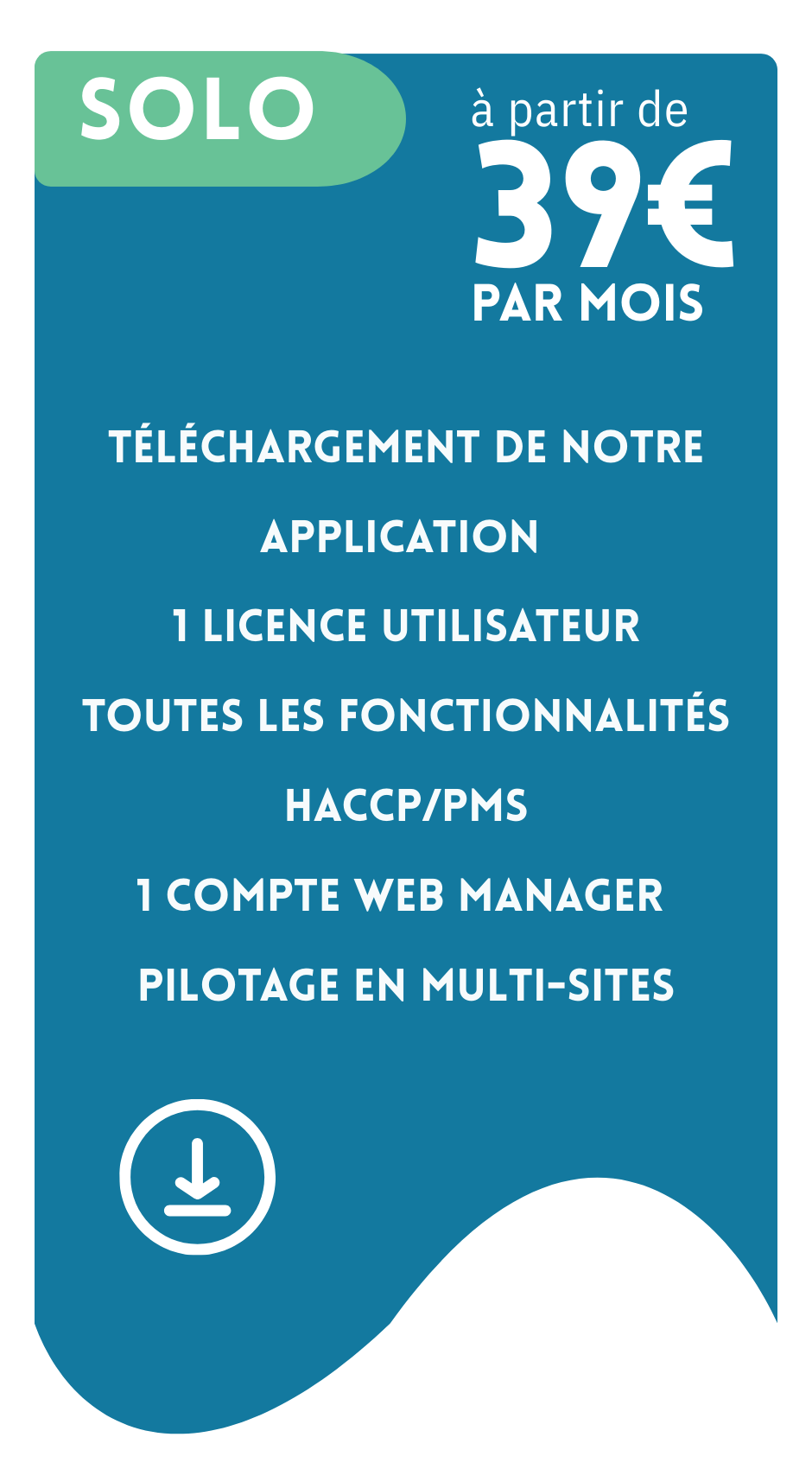 formule logiciel haccp